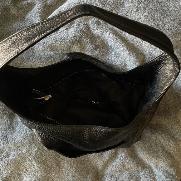 Michael Kors Black Pebbled Leather Shoulder Bag - Picture 3 of 3